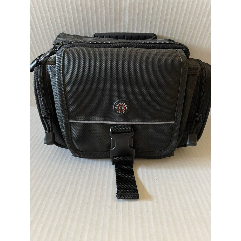 CZ Camera Travel Bag Black  9" Multi pocket carrying Case Pack